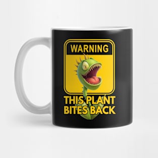 Venus Flytrap - Warning This Plant Bites Back Mug